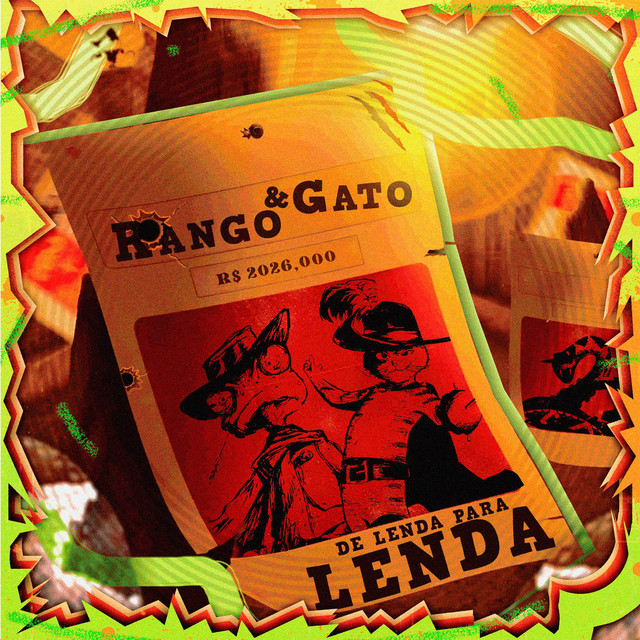 De Lenda Pra Lenda (Gato de Botas e Rango) – música e letra de