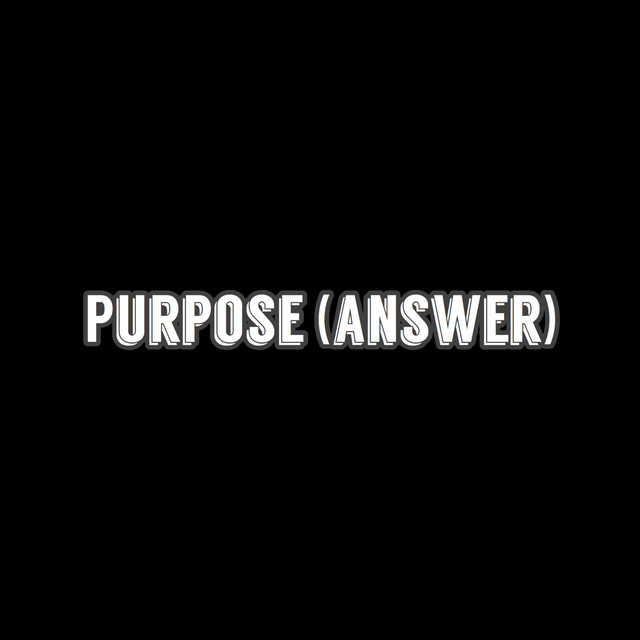 Purpose (Answer) cover art