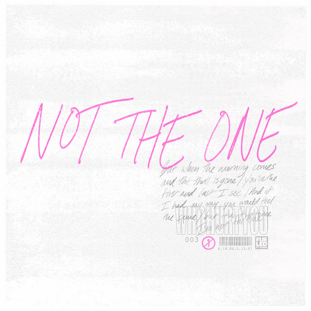 Not The One /Nobody Wins/Wish We Never artwork