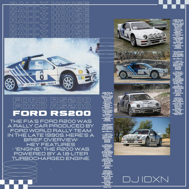 FORD RS200