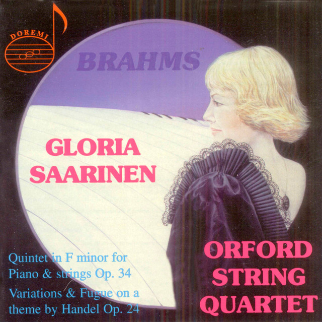 Brahms: Piano Quintet in F Minor & Variations on a Theme by Handel cover art