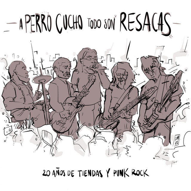 A PERRO VIEJO TODOS SON RESACAS 20 AÑOS DE TIENDAS Y PUNK ROCK cover art