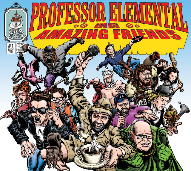 Professor Elemental and His Amazing Friends (Volume 1) cover art