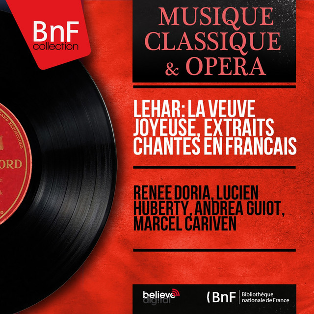 La veuve joyeuse, Act II: Septuor-marche. "Je proclame que chaque femme" (Baron Popoff, Figg, Chœur) cover art