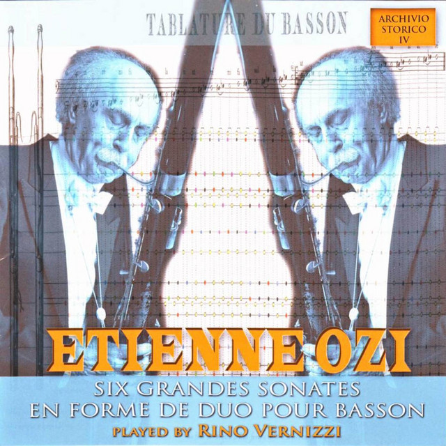 Etienne Ozi: Six Grandes Sonates en Forme de Duo pour Basson cover art