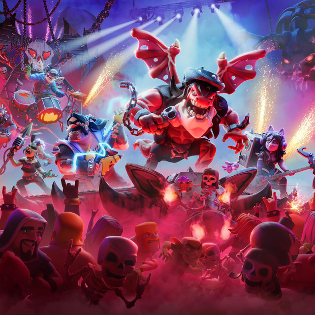 新品 Clans of ライト　クラクラ　Supercell Clash
