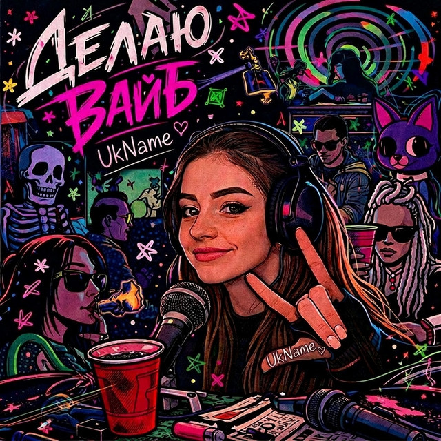 Cover art: Делаю вайб — UkName