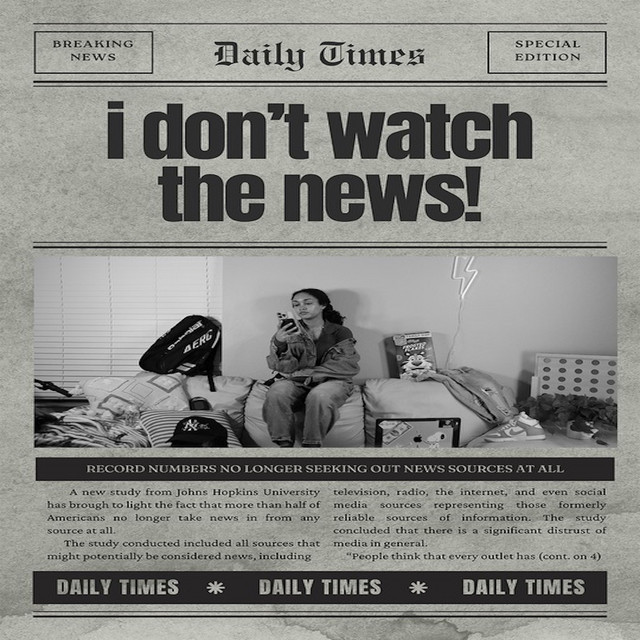 i don't watch the news! cover art