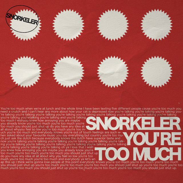 You're Too Much cover art