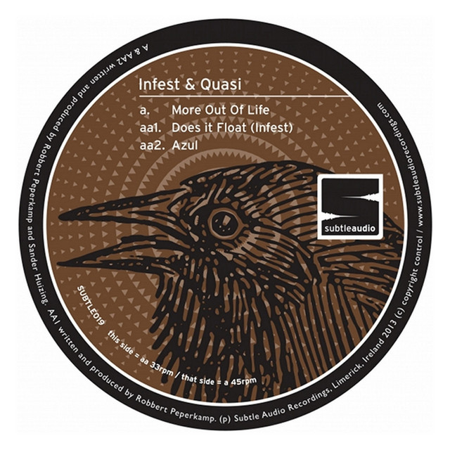 Infest & Quasi (Subtle Audio 19) cover art