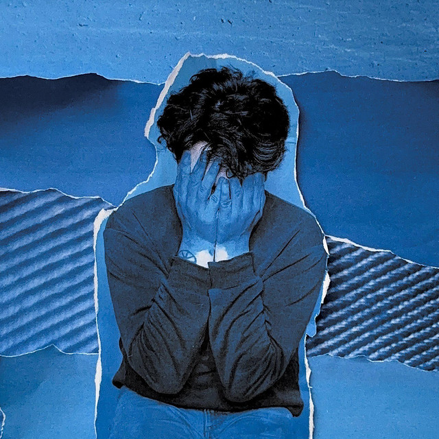blue cover