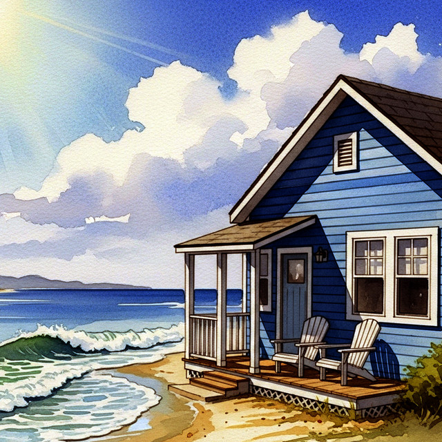 Beachside Piano cover art