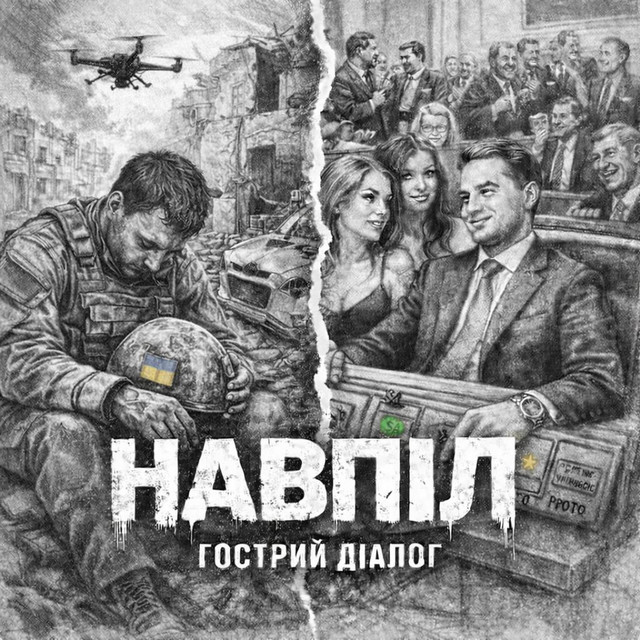 Обкладинка: Навпіл — Гострий Діалог