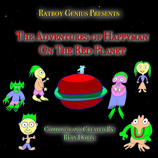The Adventures Of Happyman On The Red Planet cover art