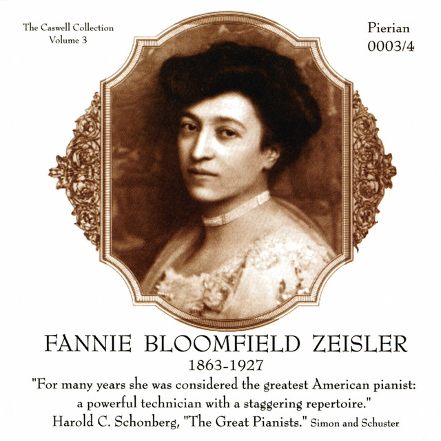 Zeisler, Fannie Bloomfield: Piano Roll Recordings cover art
