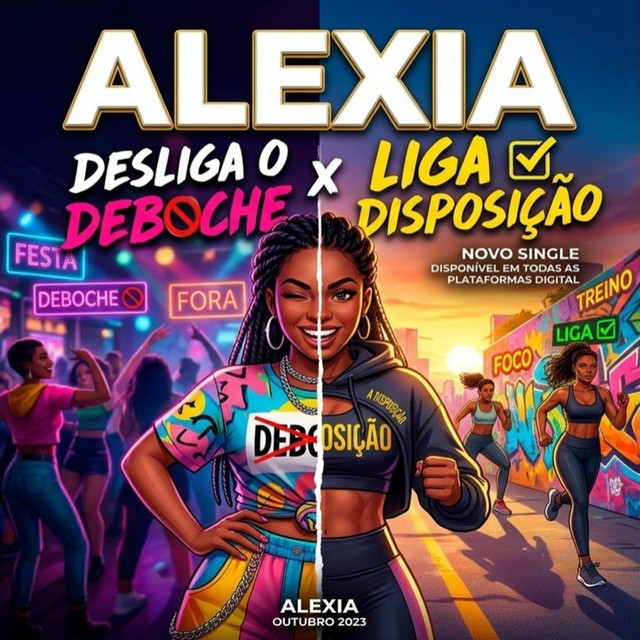 ALEXIA DESLIGA O DEBOCHE x LIGA A DISPOSIÇÃO