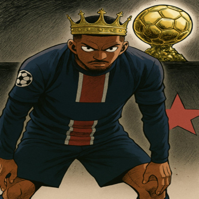 Dembélé Ballon d'or cover