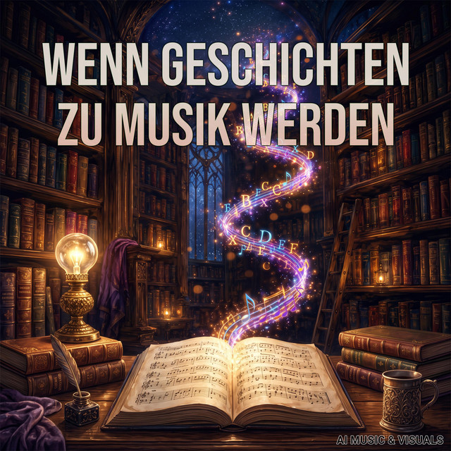 Wenn Geschichten zu Musik werden (Humorvolles KI-Musikexperiment mit menschlichen Songtexten) cover