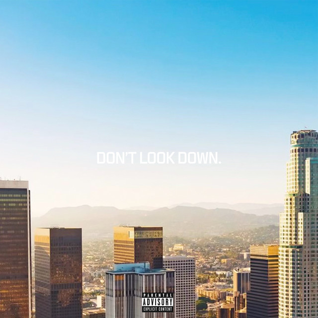 DON'T LOOK DOWN. cover art
