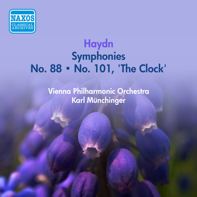 Haydn, J.: Symphonies Nos. 88 and 101, "The Clock" (Vienna Philharmonic, Munchinger) (1954) cover art