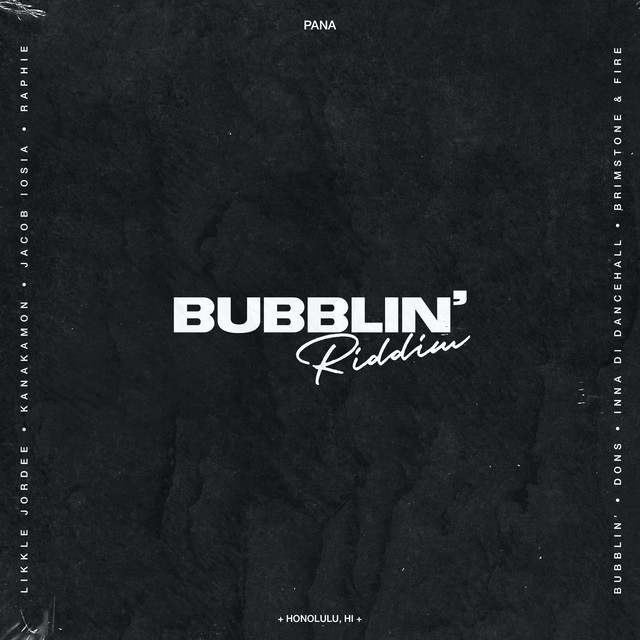Bubblin' Riddim cover art