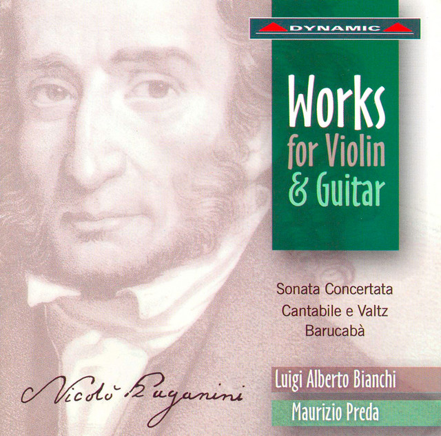 Paganini: Works for Violin & Guitar cover art