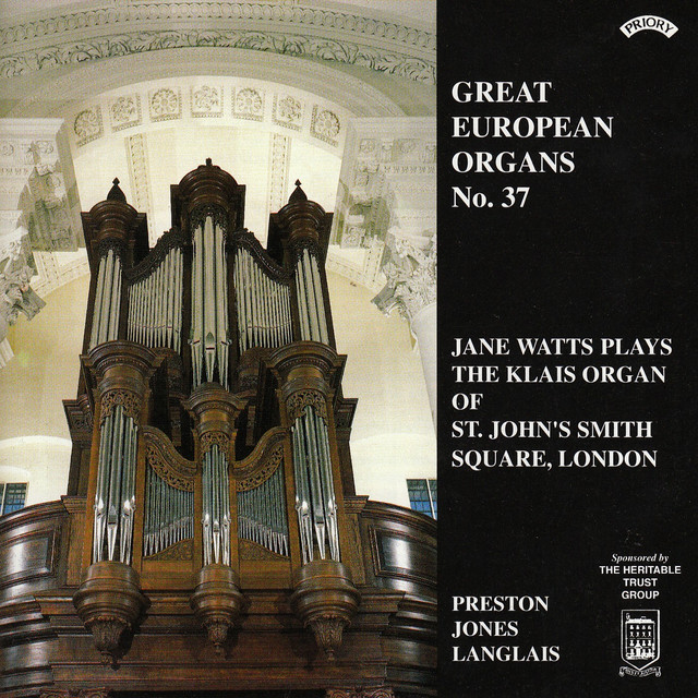 Great European Organs No.37: St John's Smith Sq, London cover art