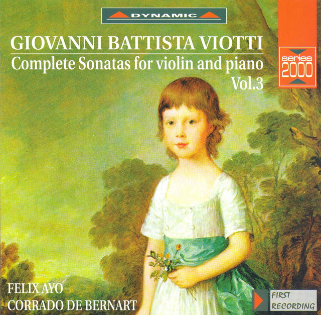 Viotti: Violin Sonatas (Complete), Vol. 3 cover art