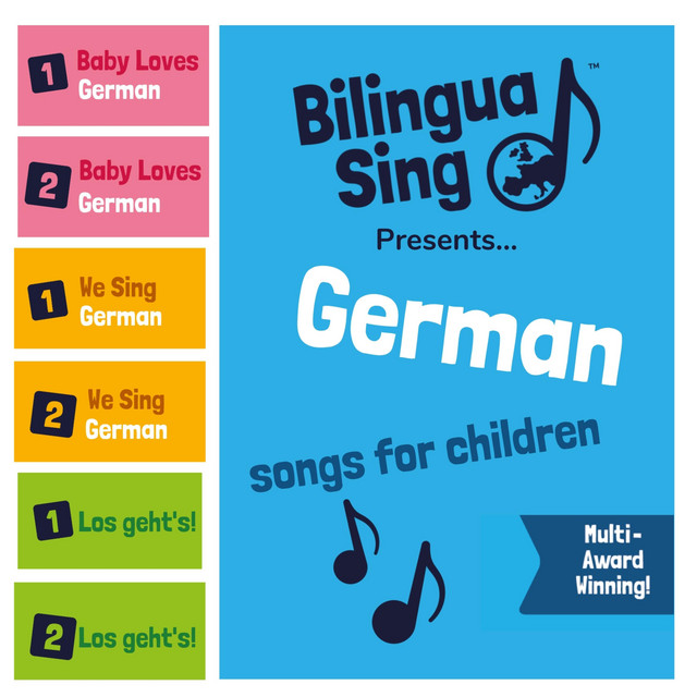 German Songs for Children (BilinguaSing Megamix) cover art