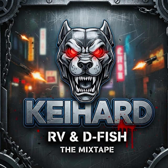 Keihard de mixtape cover art