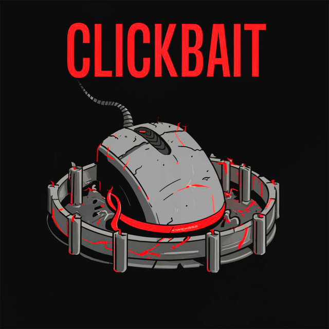 Clickbait cover art