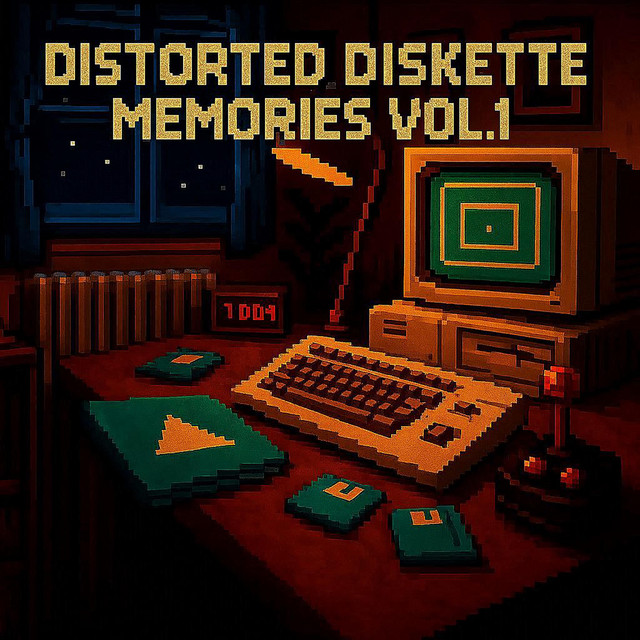 Distorted Diskette Memories, Vol. 1 artwork