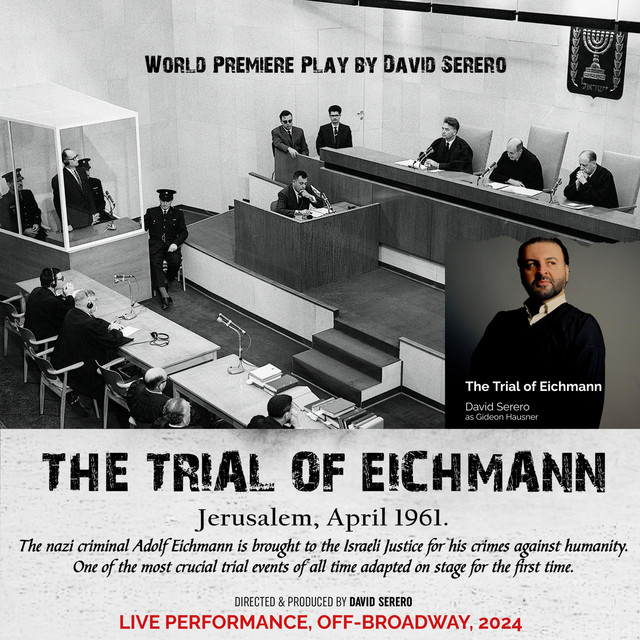The Trial of Eichmann - The Play (Live Performance off-Broadway) cover art