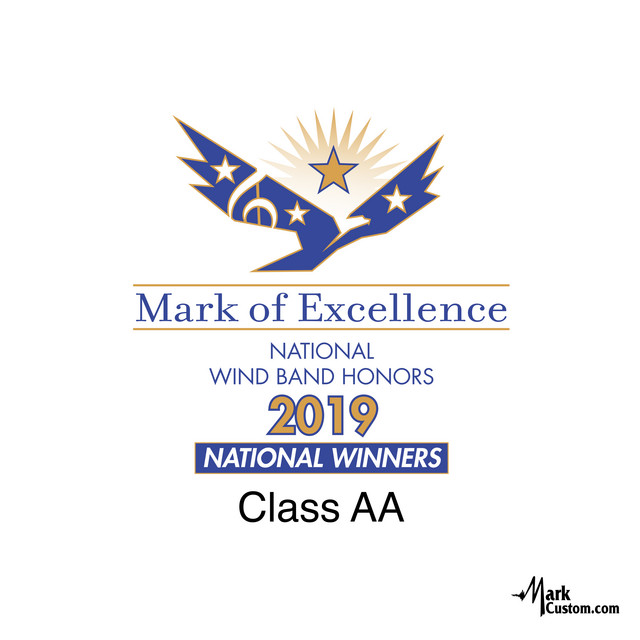 2019 Mark of Excellence: National Wind Band Honors Class AA cover