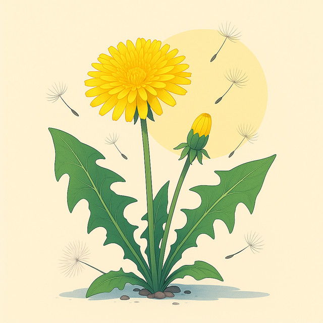 Dandelion cover art