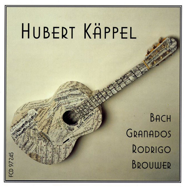 Bach, Granados, Rodrigo and Brouwer cover art