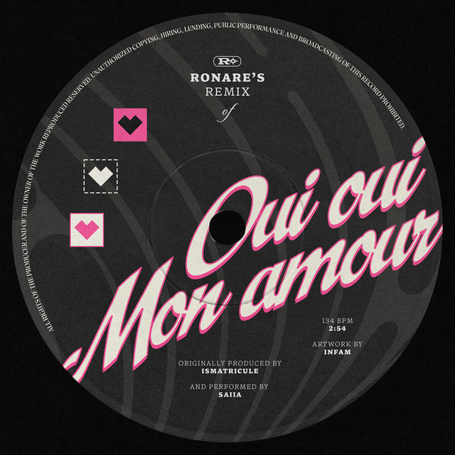 Oui Oui Mon Amour (Ronare Remix) cover