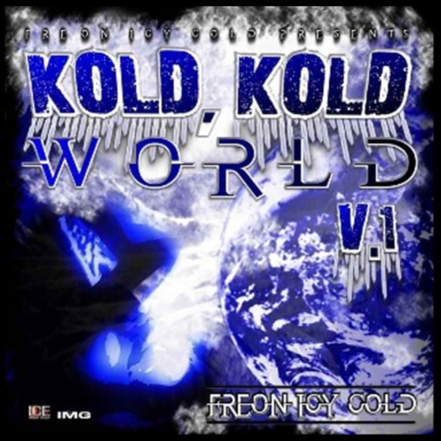 Kold Kold World V.1 & V.2 mixtapes cover art