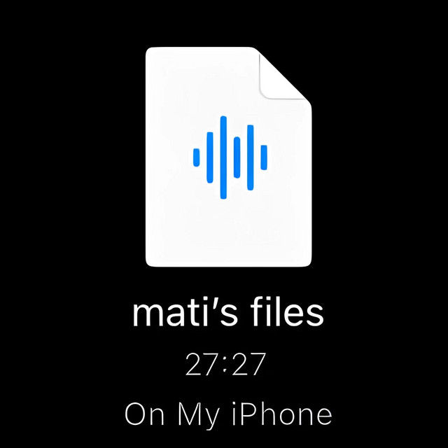 mati's files cover art