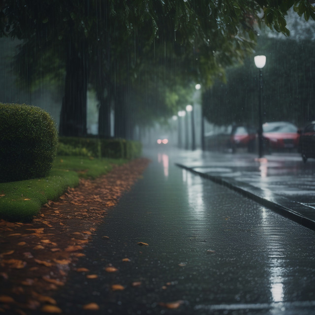Rain Carried by the Weight of Night