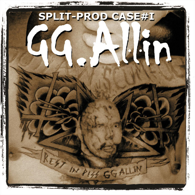 全身ハードコア GGアリン DVD GG ALLIN scum punk GG Allin Split-prod case #1 (GG Allin Tribute) - Compilation by
