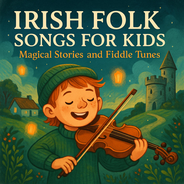 Irish Folk Songs for Kids Magical Stories and Fiddle Tunes cover art