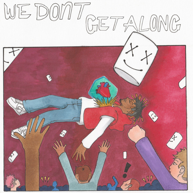 We Don’t Get Along (with Marshmello) cover art