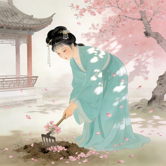 黛玉葬花 cover art
