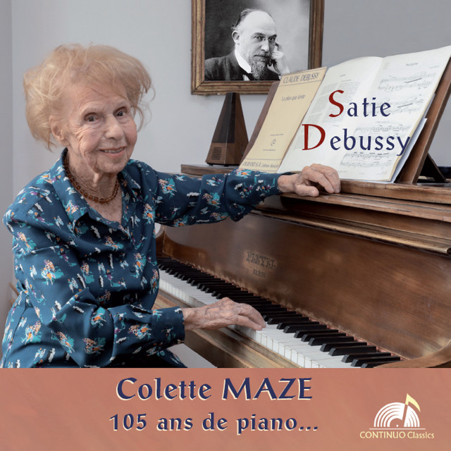 Colette MAZE - 105 ans de piano cover art