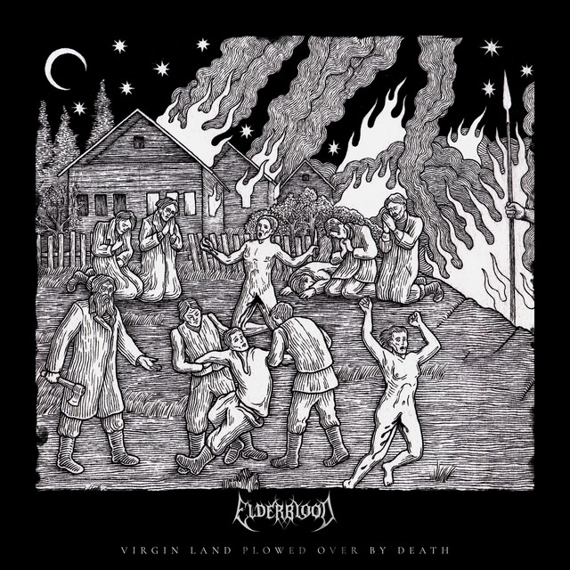 Обкладинка: Virgin Land Plowed over by Death — Elderblood
