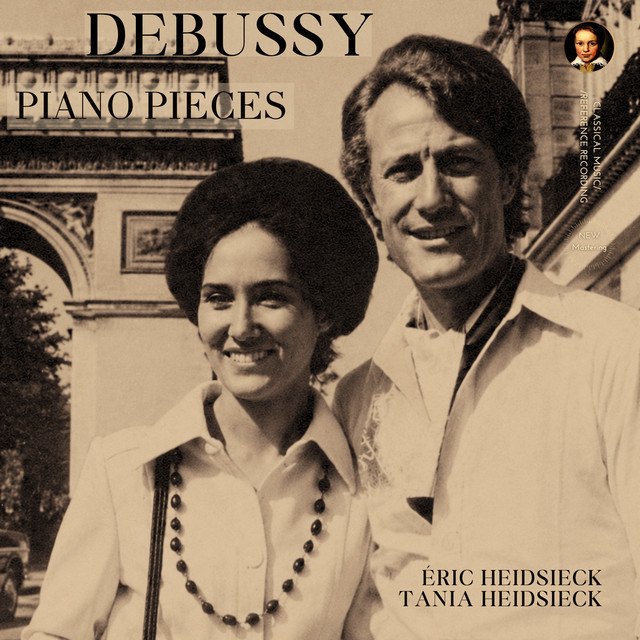 Debussy: Piano Pieces by Éric and Tania Heidsieck (2026 Remastered, Paris 1999) cover