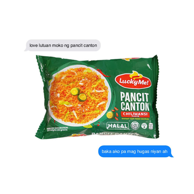 pancit canton love story! cover art