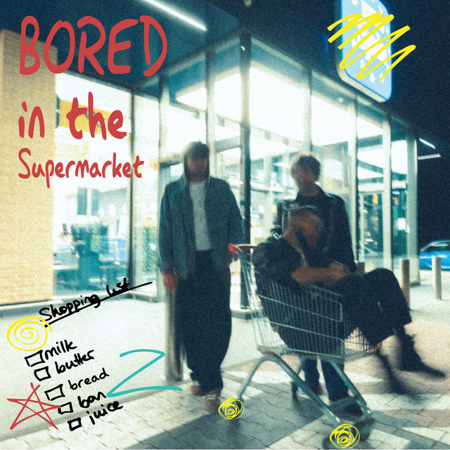 Bored in the Supermarket cover