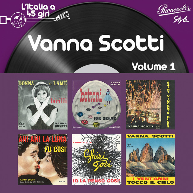 L'italia a 45 Giri: Vanna Scotti, Vol. 1 cover